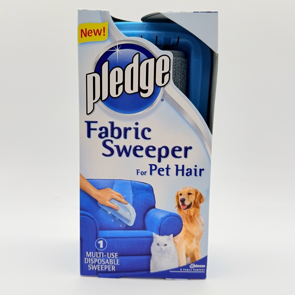 Pledge Fabric Sweeper for Pet Hair Multi-Use Disposable Sweeper